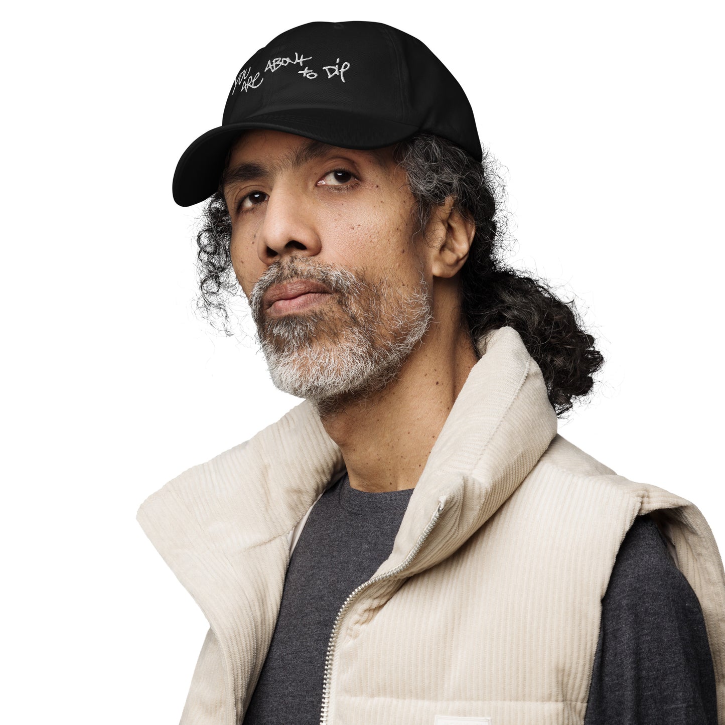 You are about to dip Dad hat