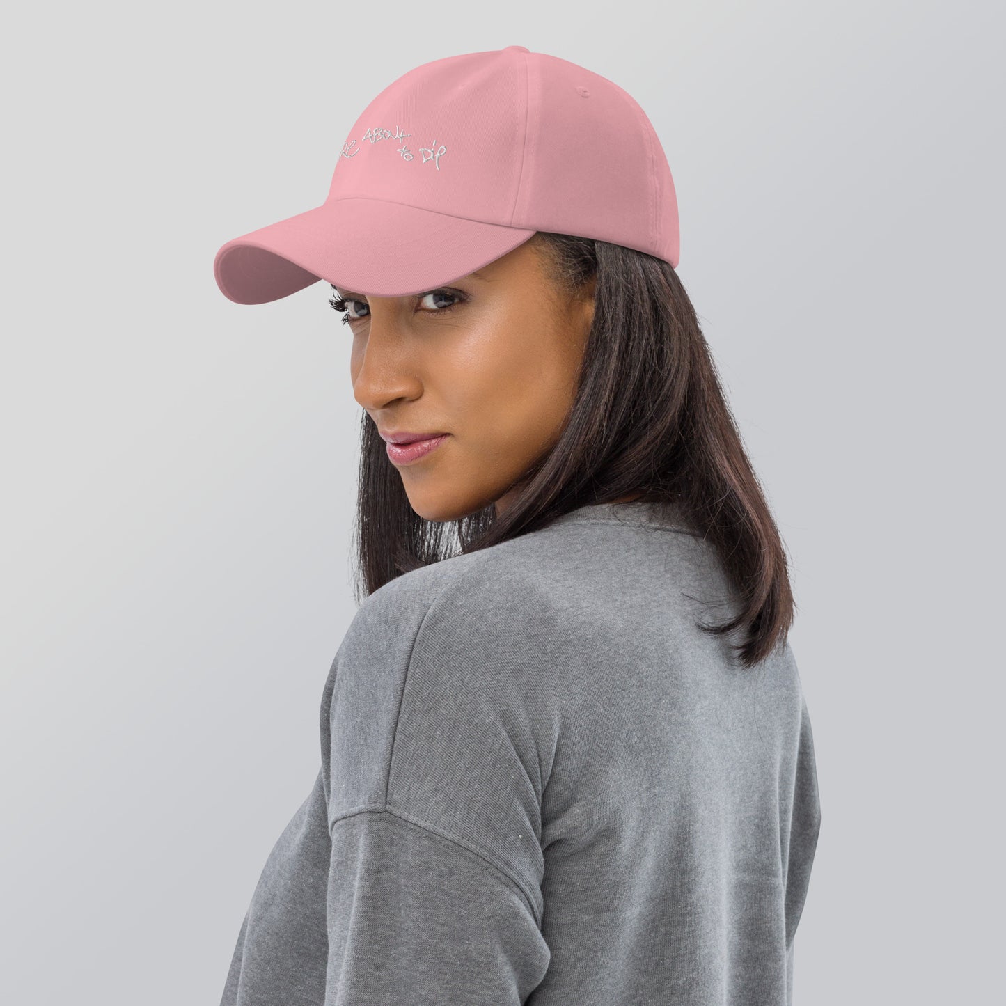 You are about to dip Dad hat