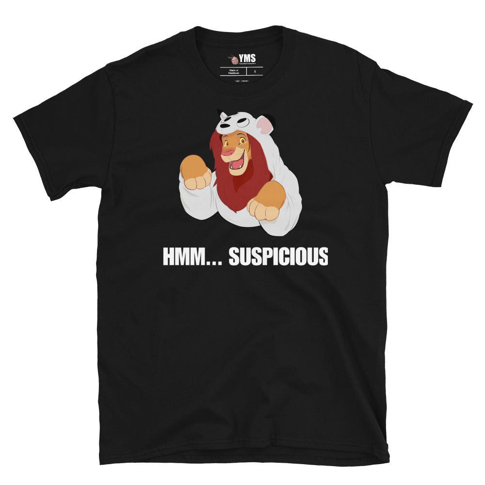 Hmm… Suspicious Tee – YMS Merch